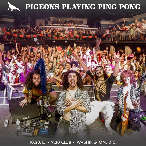 Pigeons Playing Ping Pong