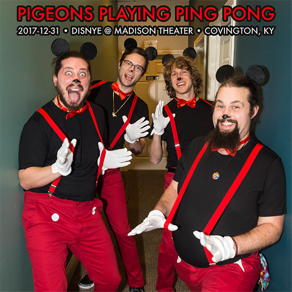 Pigeons Playing Ping Pong