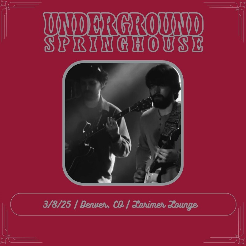 Underground Springhouse